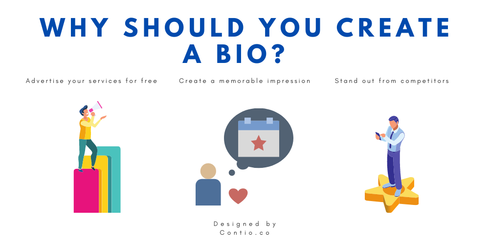 why should you create a bio