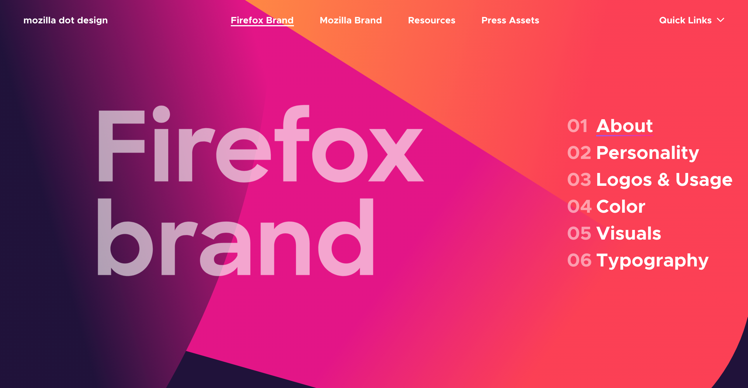 Firefox style guide